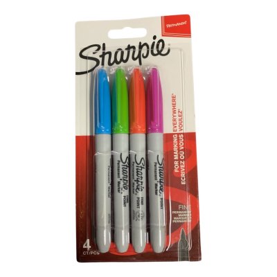 ปากกามาร์คเกอร์ชาร์บี้ชุด4สีสีฟันคัลเลอร์หัว1.0มม