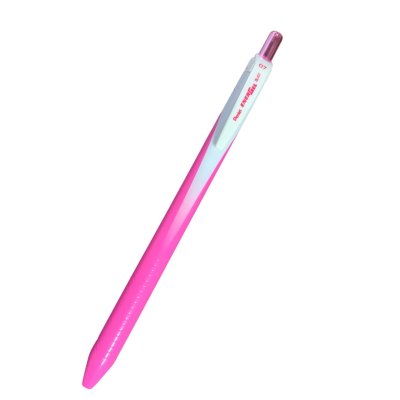 ปากกาหมึกเจลเพนเทล#BL437Aสีชมพูหัว0.7มมแบบกด