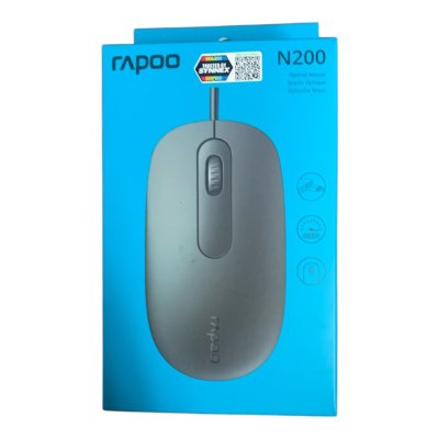Mouse  Rapoo#N200 USB2.0 Black