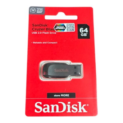 Sandisk FlashDrive#SDCZ50_064GB35ประกัน5ปี