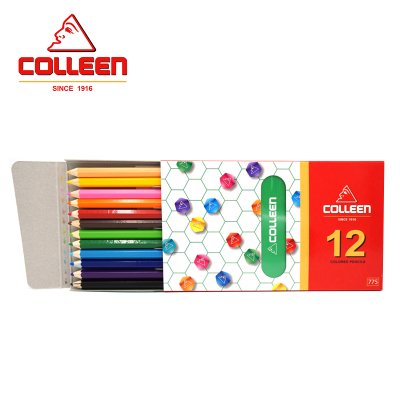 สีไม้ยาวคอลลีน#775-12สี12ด้าม