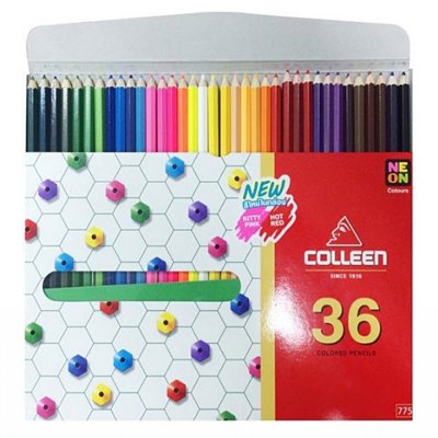 สีไม้ยาวคอลลีน#775-36สี36ด้าม