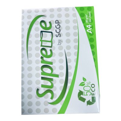 กระดาษถ่าย80แกรมSuprme#A4(500แผ่น/รีม)
