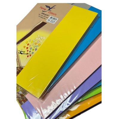 กระดาษสีฟลายอิ้ง200แกรม#A4(50แผ่น/ห่อ)