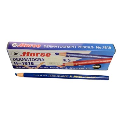 ดินสอเขียนกระจกม้า#H1818 คละสี