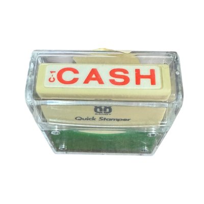 ตรายางข้อความหมึกในตัวซันบี้#C1-CASH
