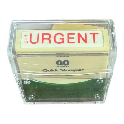 ตรายางข้อความหมึกในตัวซันบี้#U1-URGENT