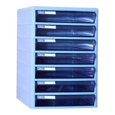 ตู้เอกสารออร์ก้า#TCB7โครงฟ้าชักฟ้า7ชั้น(25.5x34x37.5ซม)