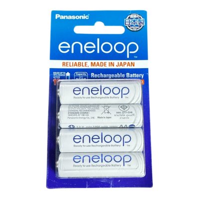 ถ่านชาร์จพานาโซนิค#AA1.2V2000mAH Eneloop(แพ็ค4ก้อน)