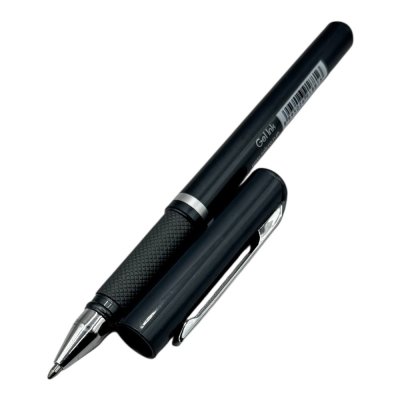 ปากกาหมึกเจลจีซอพท์#ซิกเนเจอร์สีดำหัว1.0มม.แบบปลอก