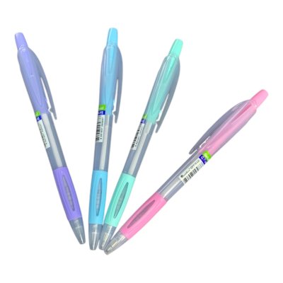 ปากกาลูกลื่นควอนตั้ม#เอ็ม7เพิร์ลสีน้ำเงินหัว0.7มม.แบบกด