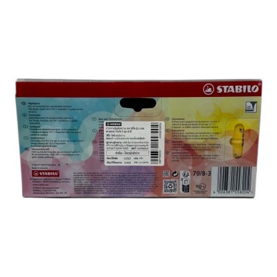 ปากกาเน้นข้อความสตาบิโล#บอสพาสเทลชุด8สี