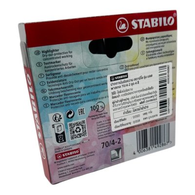 ปากกาเน้นข้อความสตาบิโล#บอสพาสเทลชุด4สี