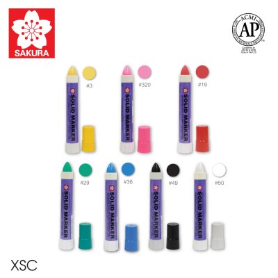 ปากกาโซลิดมาร์คเกอร์ซากุระคละสี