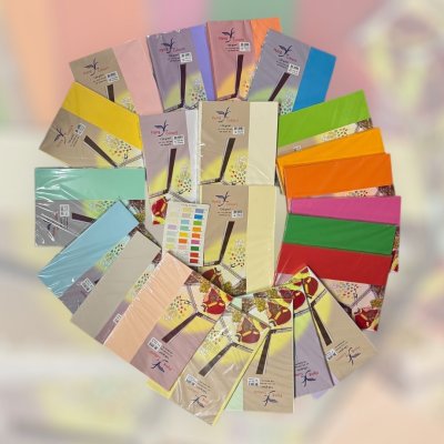 กระดาษสีฟลายอิ้ง120แกรม#A4(100แผ่น/ห่อ)