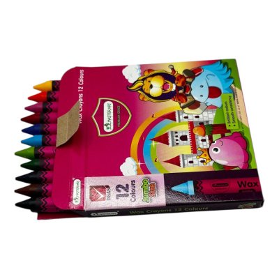 สีเทียนมาสเตอร์อาร์ต#จัมโบ้12สี