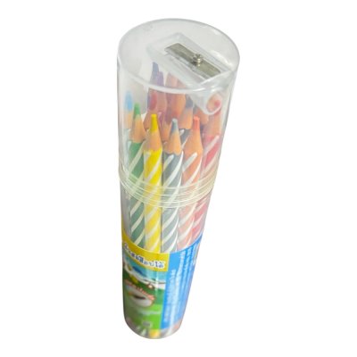 สีไม้ลบได้I-Paint#15สีพร้อมยางลบและกบเหลา