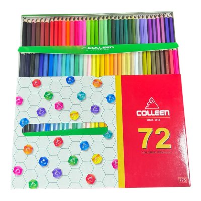 สีไม้ยาวคอลลีน#775-72สี72ด้าม