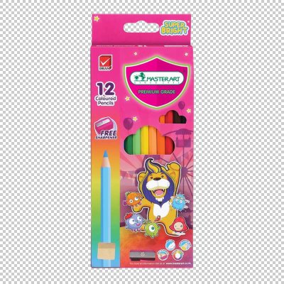 สีไม้ยาวมาสเตอร์อาร์ต#พรี่เมี่ยมเกรด12สี
