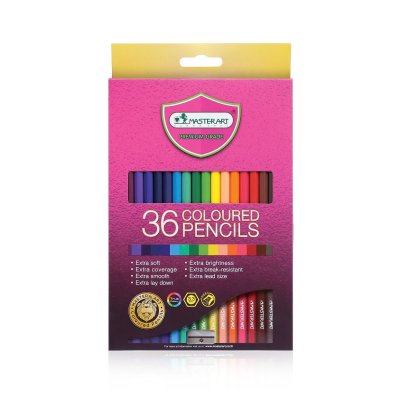 สีไม้ยาวมาสเตอร์อาร์ต#พรีเมี่ยมเกรด36สี