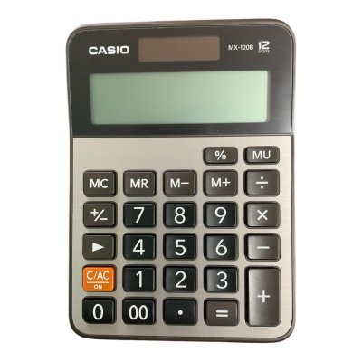 เครื่องคิดเลขคาสิโอ#MX-120B12หลักชนิดตั้งโต๊ะ