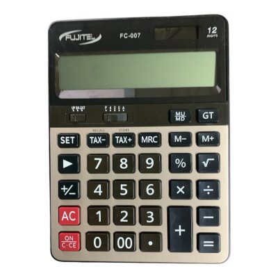 เครื่องคิดเลขฟูจิเทล#FC007-12หลัก