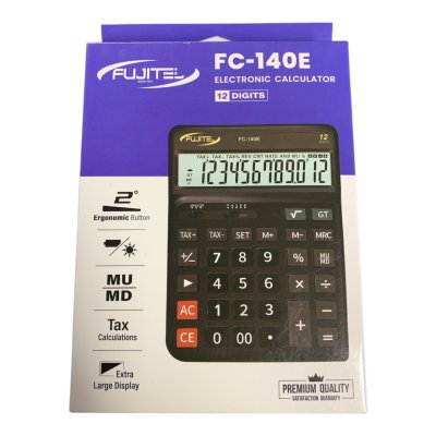 เครื่องคิดเลขฟูจิเทล#FC140E-12หลัก