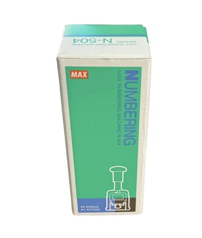 เครื่องตีเบอร์แม็กซ์#N-504จำนวน5หลัก