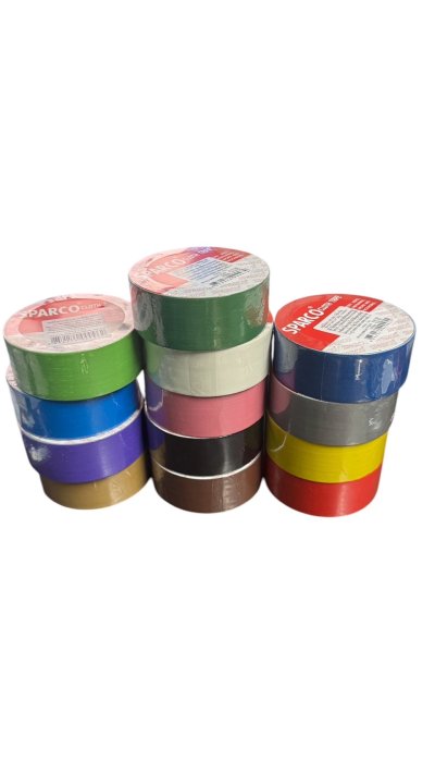 เทปผ้าสปาโก้#1.5นิ้วx8หลาคละสี