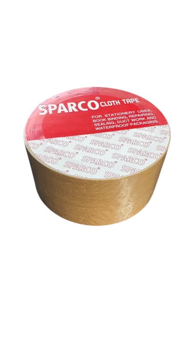 เทปผ้าสปาโก้#2นิ้วx8หลาคละสี