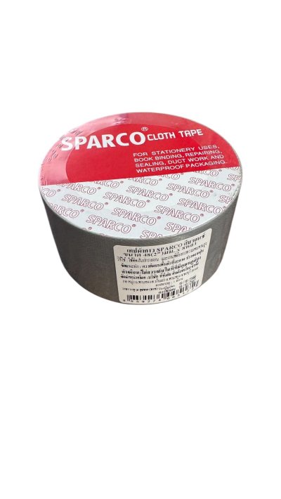 เทปผ้าสปาโก้#2นิ้วx8หลาคละสี