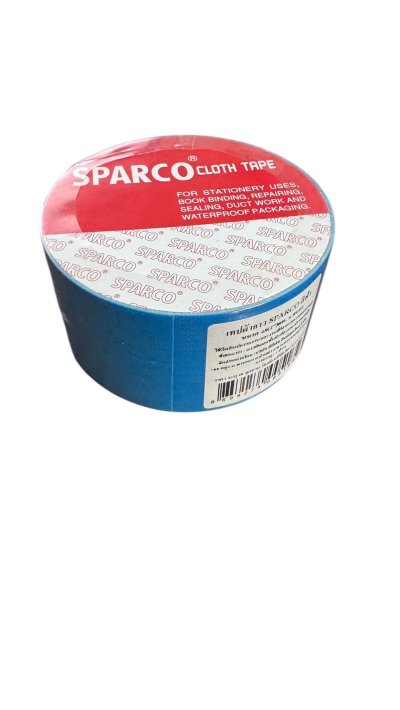 เทปผ้าสปาโก้#2นิ้วx8หลาคละสี