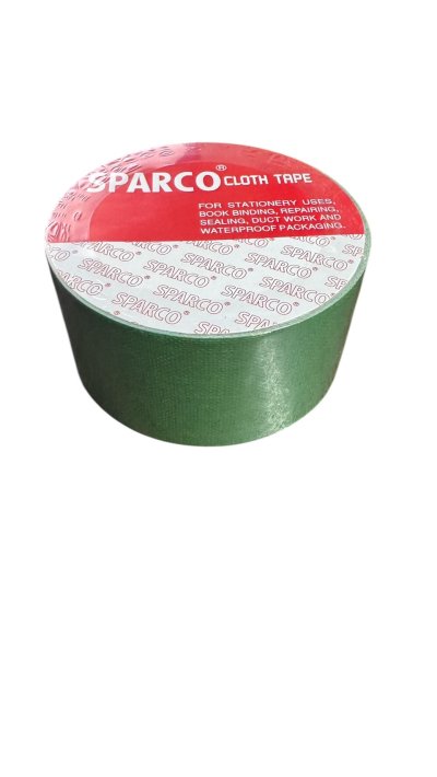 เทปผ้าสปาโก้#2นิ้วx8หลาคละสี