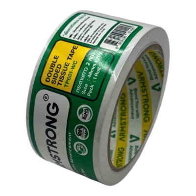 เยื่อเทปกาวสองหน้าอาร์มสตรองค์#2นิ้ว(48มม)x20หลา
