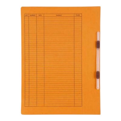 แฟ้มเจาะกระดาษใบโพธิ์#403A4คละสีลิ้นพลาสติกหนา300แกรม