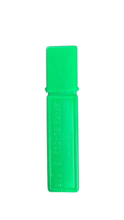 ใบมีดคัตเตอร์ใหญ่พันกิน#R105L-45องศา(6ใบ/หลอด)