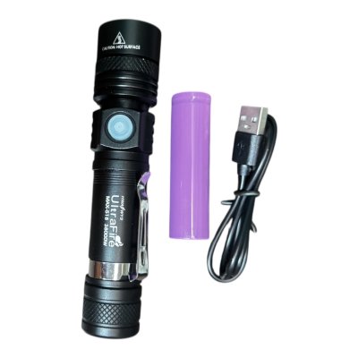 ไฟฉายLED UltraFire#MX518พร้อมถ่านและสายชาร์ท