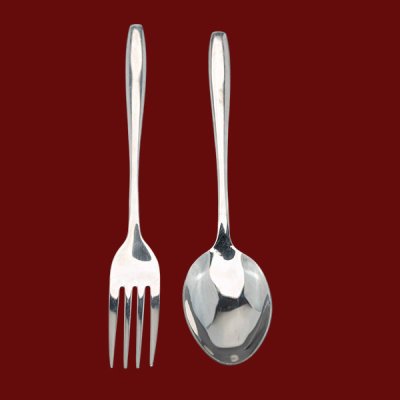 ช้อนส้อมสูญญากาศแบน