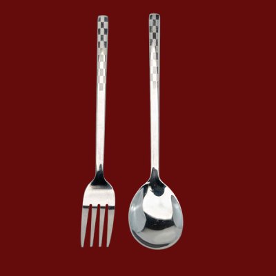 ช้อนส้อมเกาหลีลาย