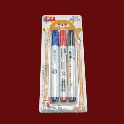 ปากกาไวท์บอร์ด 1×3