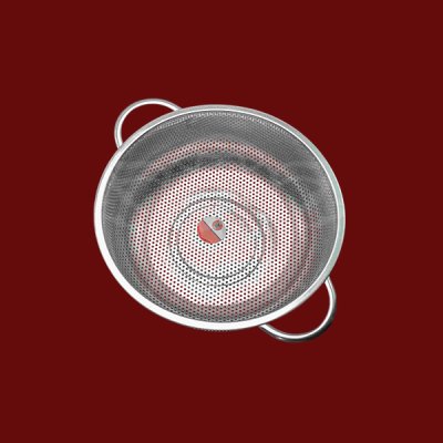 ชามตะแกรง เลส2 หูขาตั้ง 22ซ