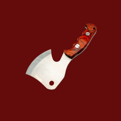 ขวานสแตนเลสด้ามไม้แรดตราไรโน่ 124 RHINO