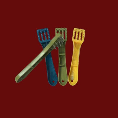 ขูดเกล็ดปลาพลาสติกเล็ก