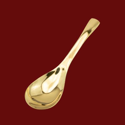 ช้อนหางงอกลมทอง