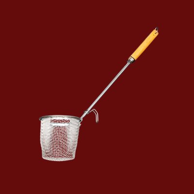 ตะกร้อไม้แบน ยาว 14cm