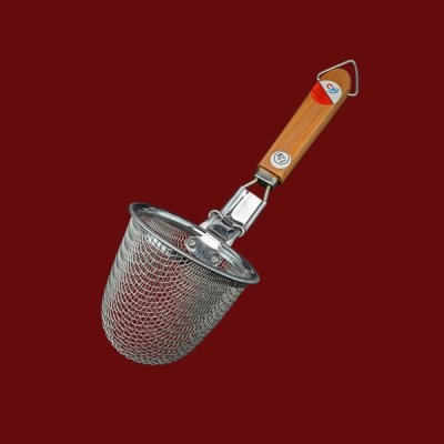 ตะกร้อไม้แบนสั้น 12cm