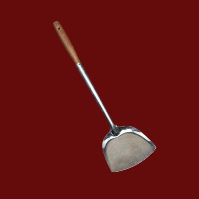 ตะหลิวตราปลา ไม้กลาง 4 นิ้ว 900A