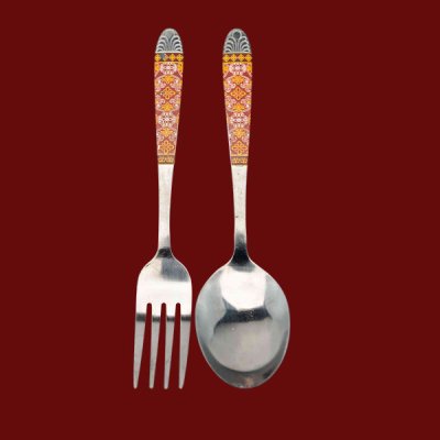 ช้อนส้อม น้ำตาลเดียว19