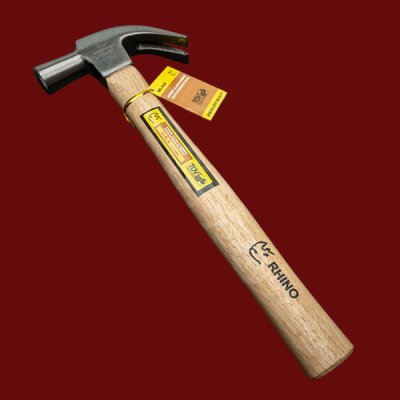 ค้อนด้ามไม้ไรโน่ 29 มิล หัวแม่เหล็ก 352 RHINO