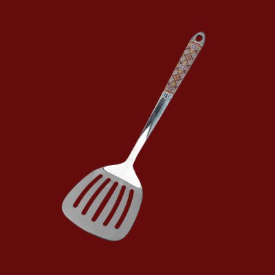 ตะหลิวเชลล์ลายน้ำตาล